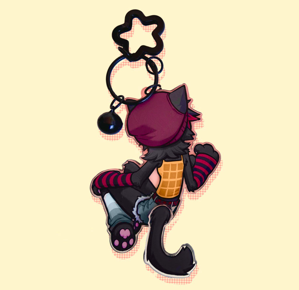 Tac Nayn Wagging Tail Keychain