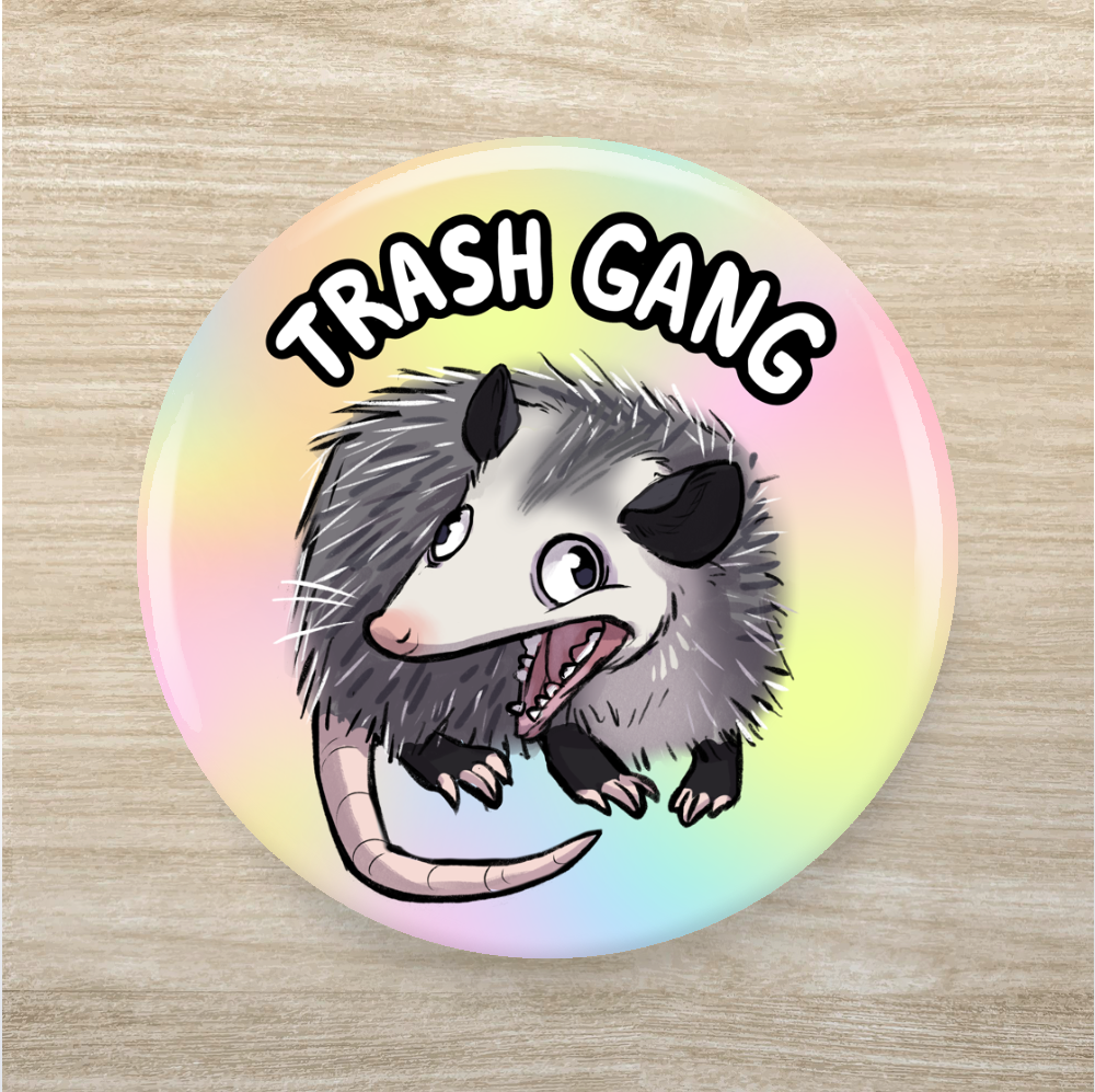 Trash Gang Button
